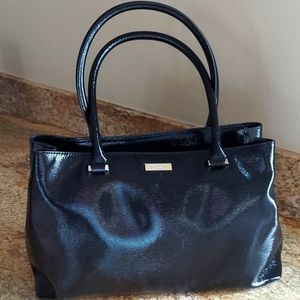 Kate Spade black patent purse